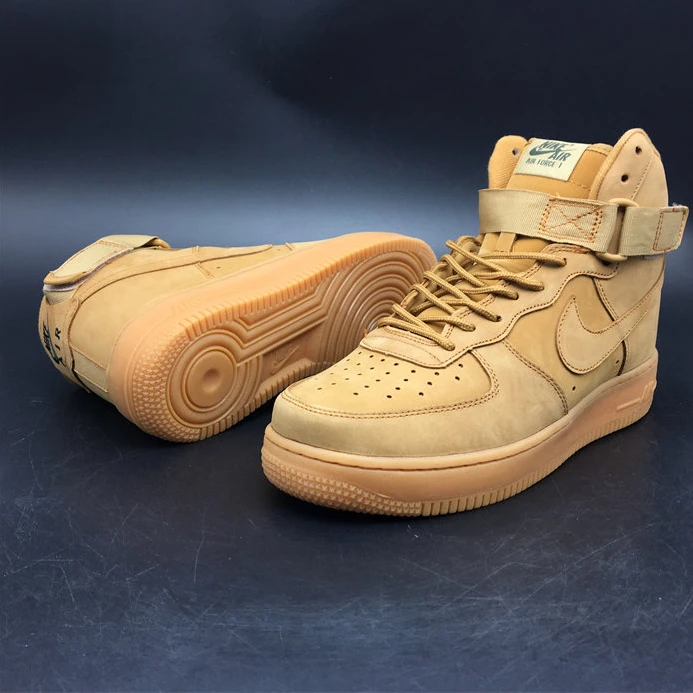 3789 Nike Air Force 1 High Flax 882096- GoAnywhere 2505