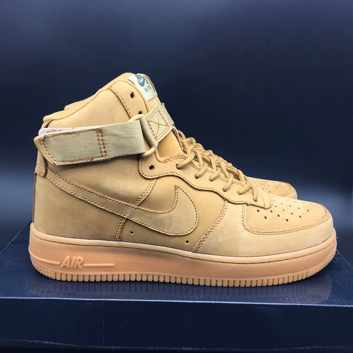 3789 Nike Air Force 1 High Flax 882096- GoAnywhere 2505
