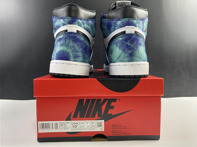 3802 Jordan1 Retro Tie Dye CD0461- Popular 514