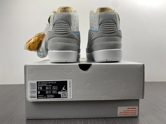 3822 Jordan2 SP Union Grey Fog DN3802- Affordable 709