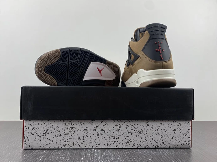 3896 Jordan 4 Retro Travis Scott Olive AJ4- GoAnywhere 837