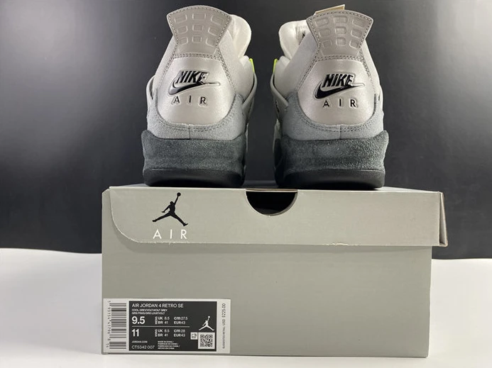 3978 Jordan4 SE 95 Neon CT5342- AllSeason 885