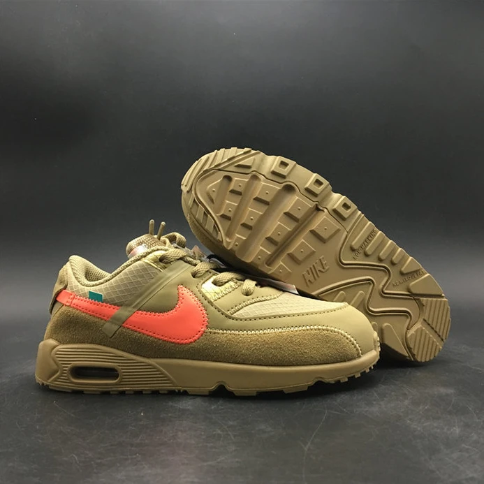 4120 Nike Air Max 90 OFF-WHITE Desert Ore BV0852- HighQuality 2318