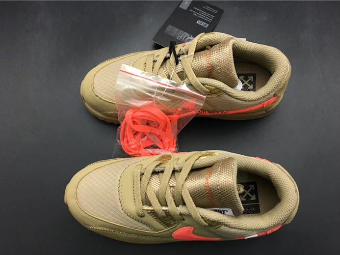 4120 Nike Air Max 90 OFF-WHITE Desert Ore BV0852- HighQuality 2318