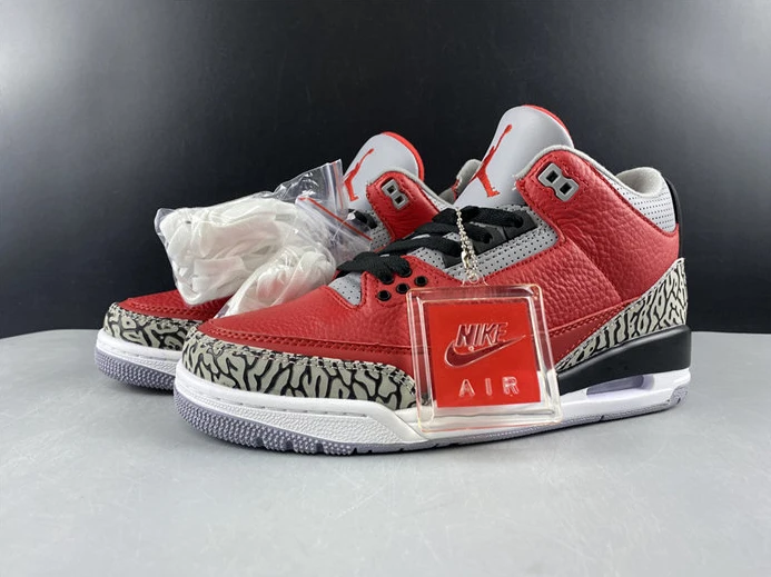 4134 Jordan3 Raging Bull Red CK5692 - SmartChoice 764