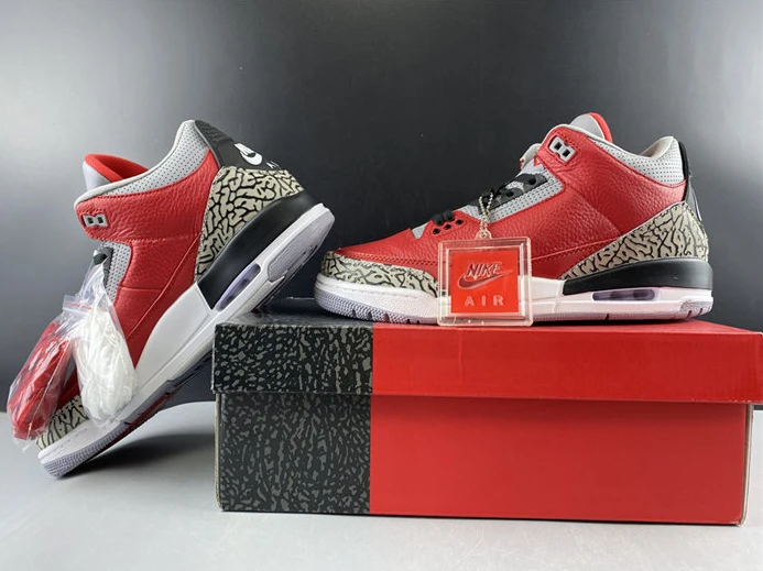 4134 Jordan3 Raging Bull Red CK5692 - SmartChoice 764