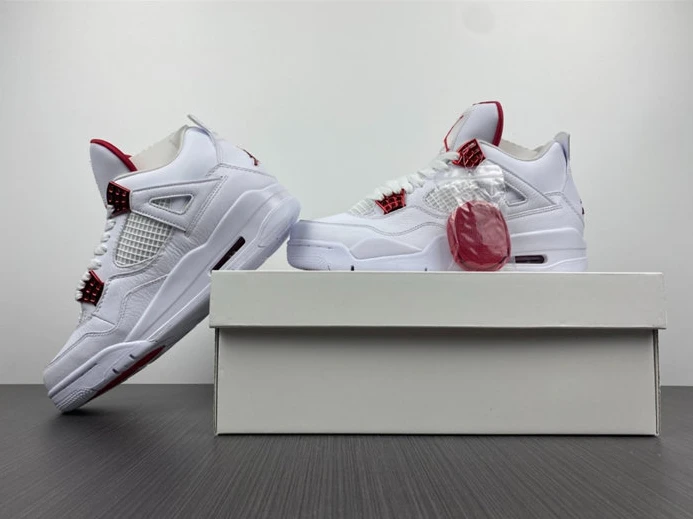 4215 Jordan 4 Retro Metallic Red CT8527- Fashionable 868