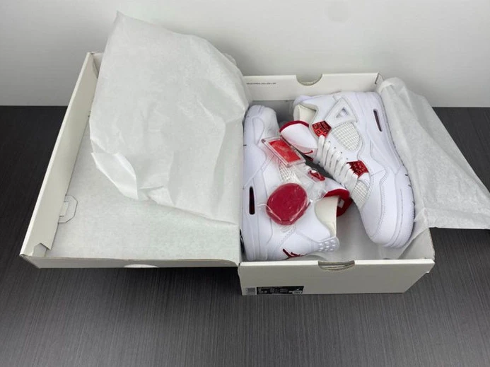 4215 Jordan 4 Retro Metallic Red CT8527- Fashionable 868