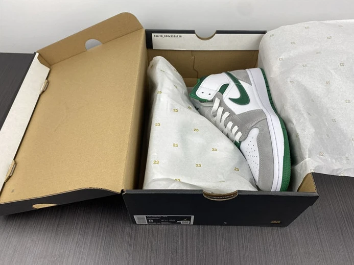 4361 Jordan1 Mid SE Grey Green DC7294- UrbanStyle 450