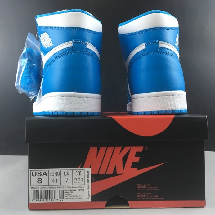 4411 Jordan1 Retro UNC 555088- DailyWear 539