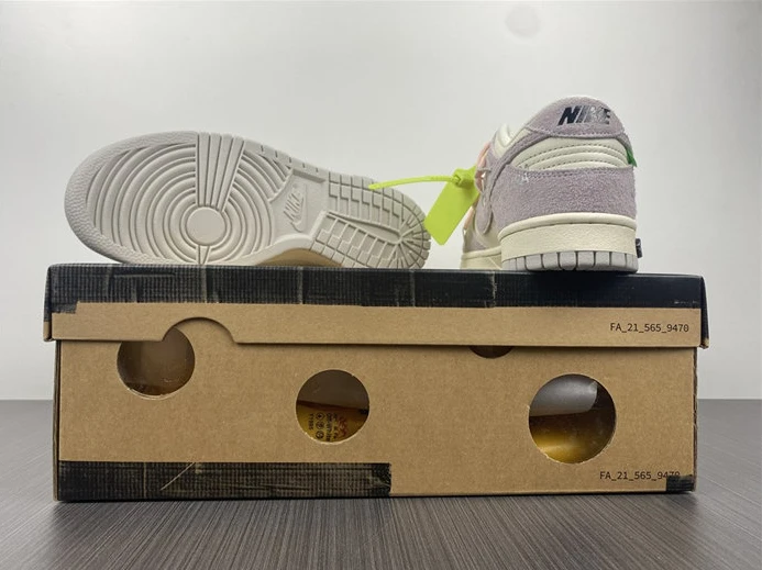 4530 Nike Dunk Low Off-White Lot 12 DJ0950- DailyWear 1958