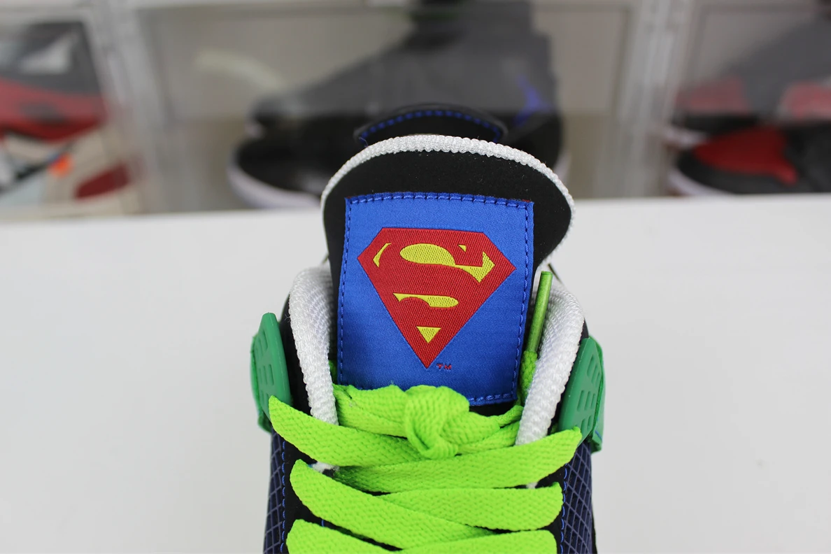 4560 GOAT Air Jordan 4 Doernbecher Black Green Superman GoodFit 793