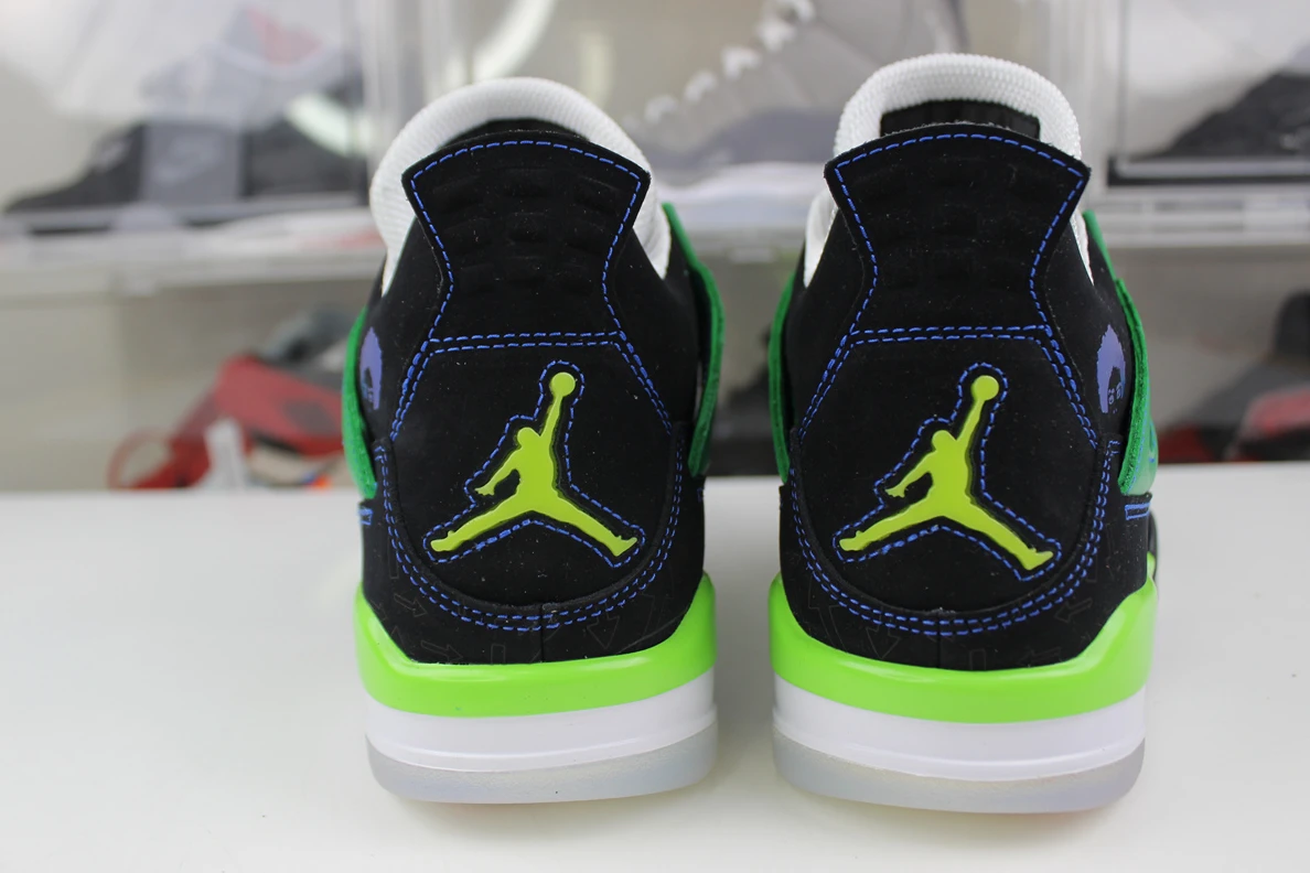 4560 GOAT Air Jordan 4 Doernbecher Black Green Superman GoodFit 793