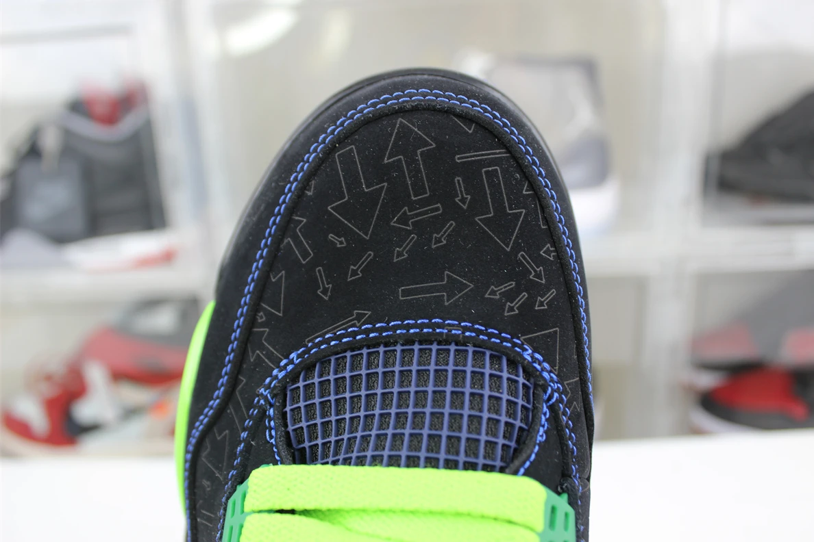 4560 GOAT Air Jordan 4 Doernbecher Black Green Superman GoodFit 793