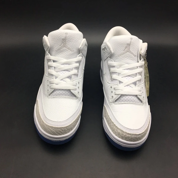 4835 Jordan 3 Retro Pure White 398614- Fashionable 744