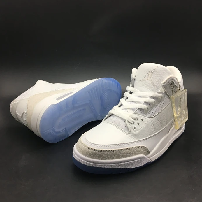 4835 Jordan 3 Retro Pure White 398614- Fashionable 744