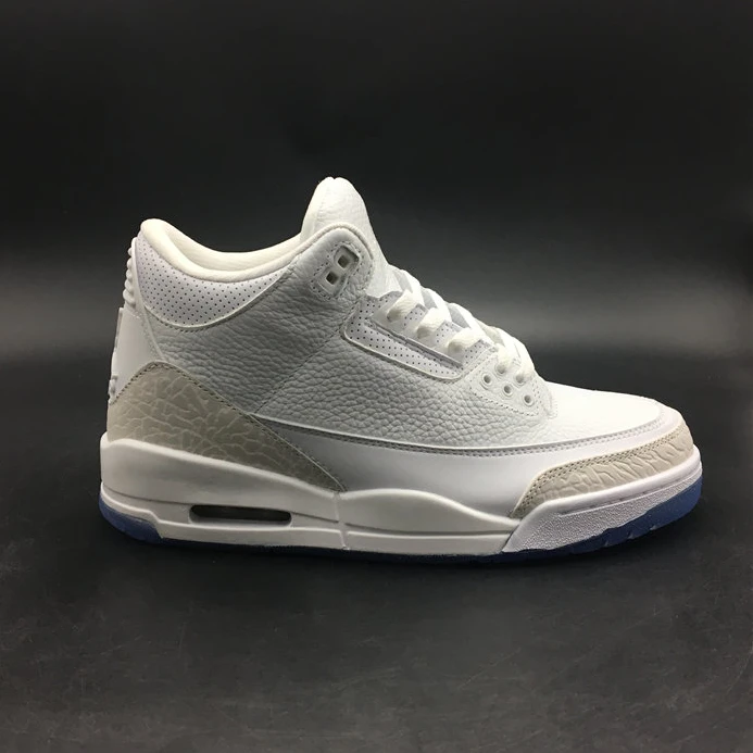 4835 Jordan 3 Retro Pure White 398614- Fashionable 744
