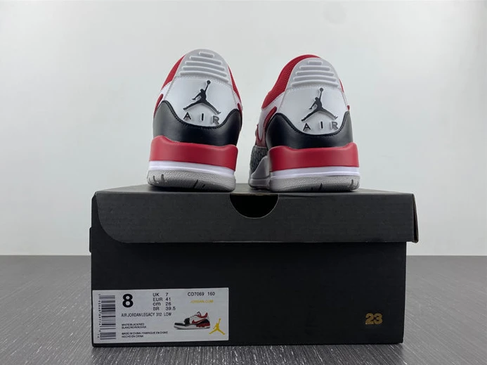4869 Jordan Legacy 312 Low Chicago Red CD7069- GoAnywhere 389