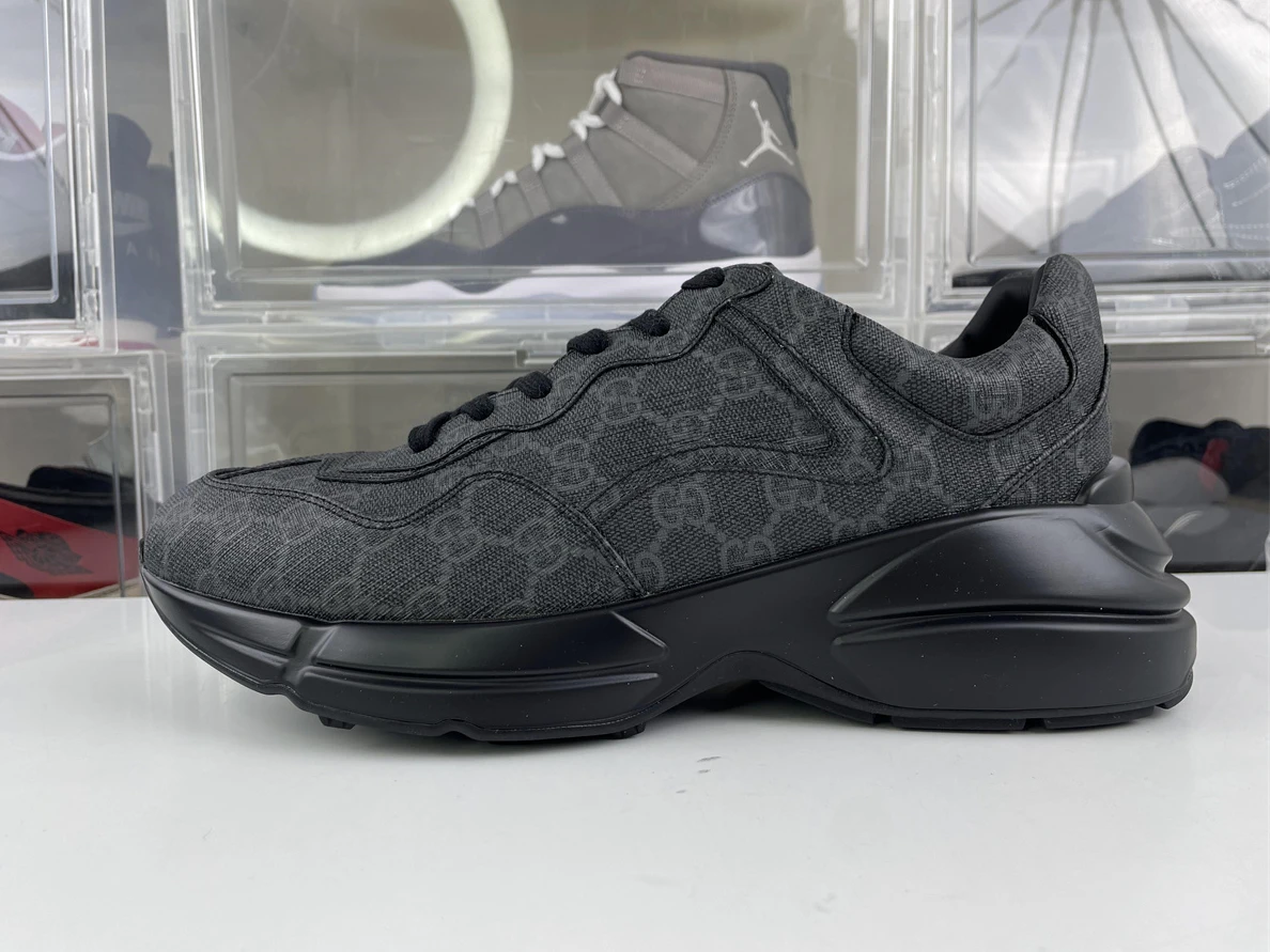 4944 GUCCI Rhyton Black GG Supreme Sneaker SmartChoice 97