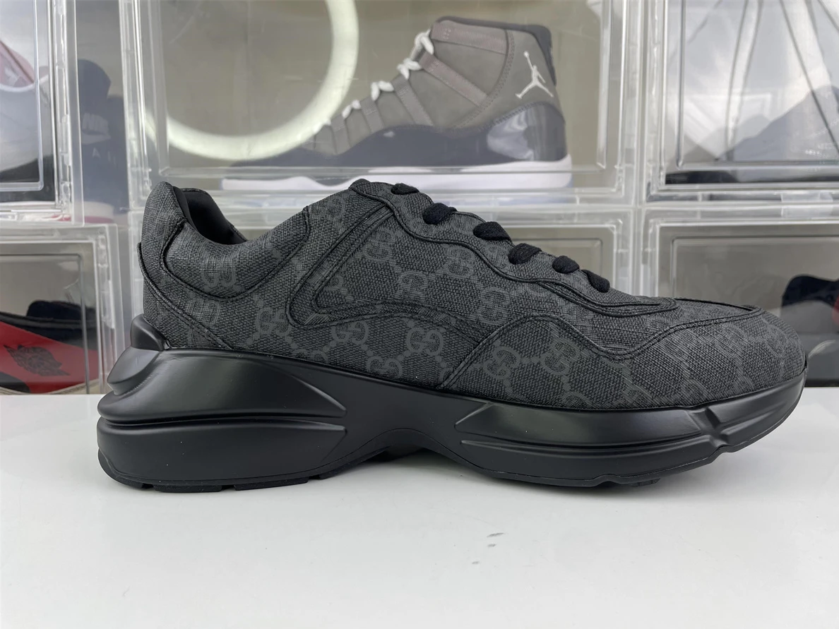 4944 GUCCI Rhyton Black GG Supreme Sneaker SmartChoice 97