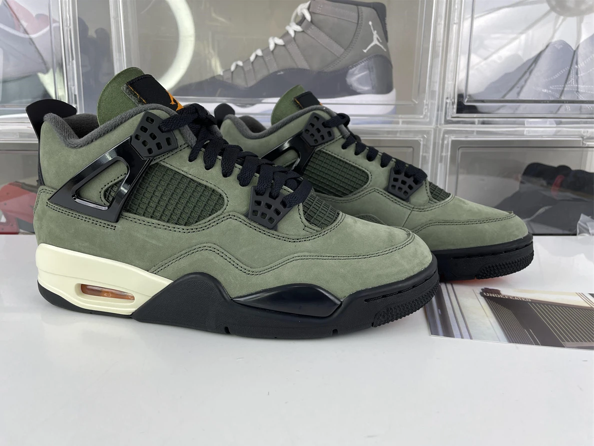 4974 UNDEFEATED x Air Jordan 4 with NIKE AIR Heel (2025 version) EasyMatch 781