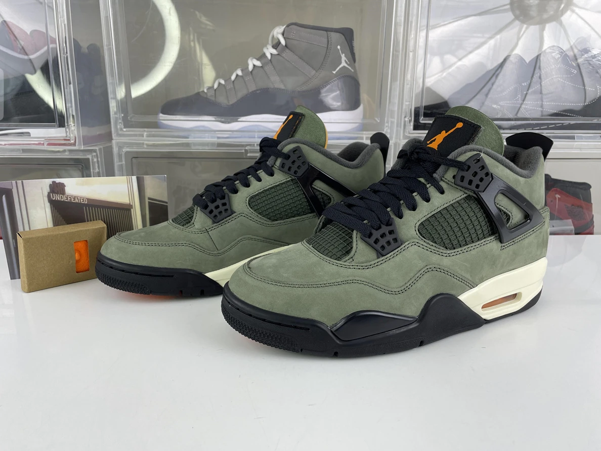 4974 UNDEFEATED x Air Jordan 4 with NIKE AIR Heel (2025 version) EasyMatch 781