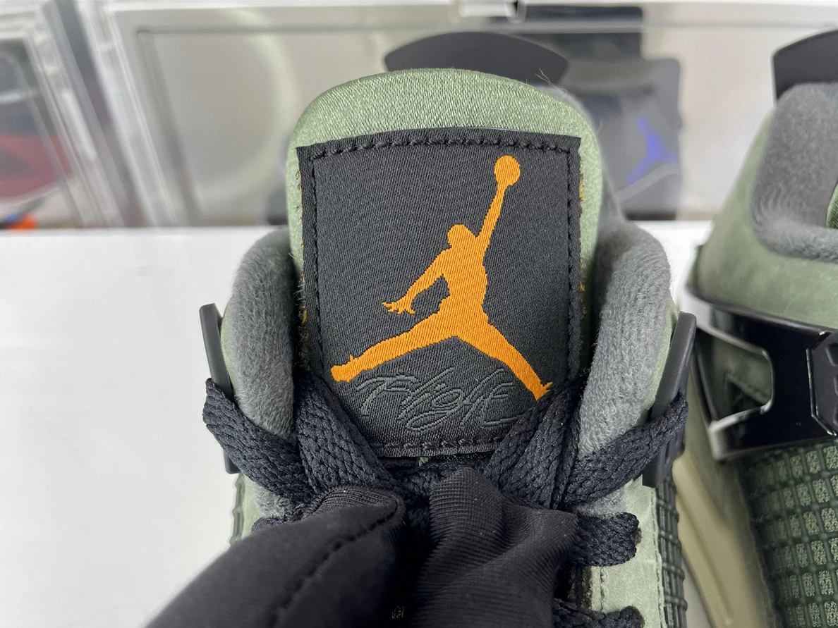 4974 UNDEFEATED x Air Jordan 4 with NIKE AIR Heel (2025 version) EasyMatch 781