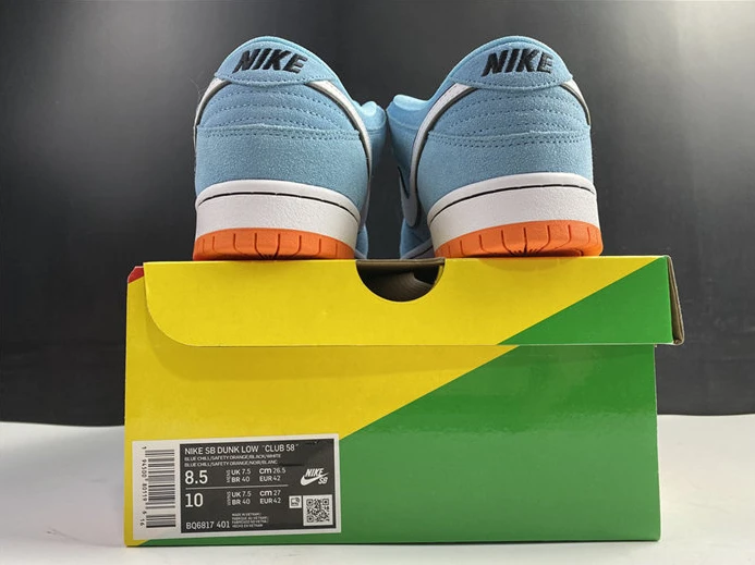 4980 Nike SB Dunk Low Club 58 Gulf BQ6817- Fashionable 2171