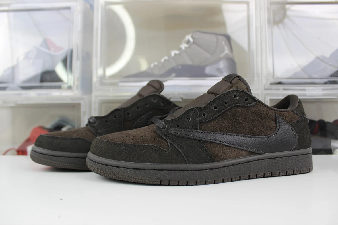 5087 Travis Scott x Air Jordan 1 Low OG “Velvet Brown” AllSeason 571