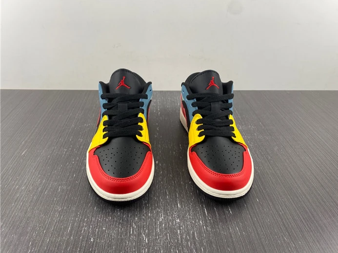 5127 Air Jordan 1 Low SE Black Multi-Color DN3739- NewStyle 654