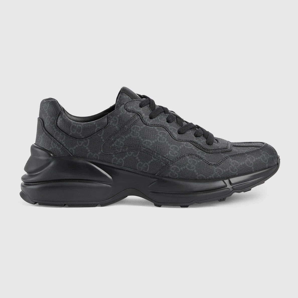 5292 GUCCI Rhyton Black GG Supreme Sneaker HighQuality 104
