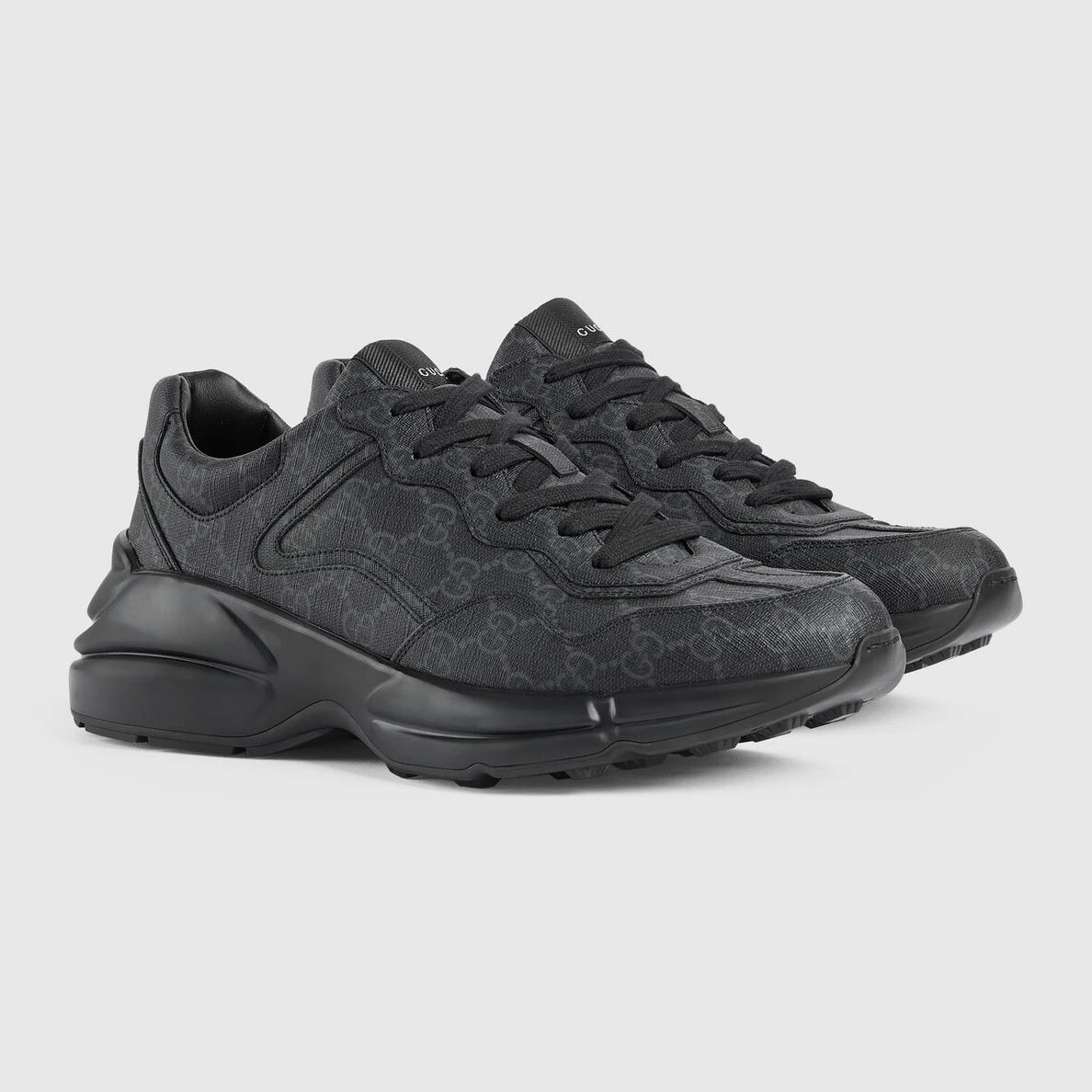 5292 GUCCI Rhyton Black GG Supreme Sneaker HighQuality 104