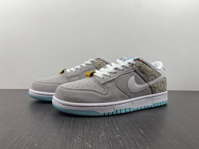 5319 Nike Dunk Low SE Barber Shop Grey DH7614- GoAnywhere 1963