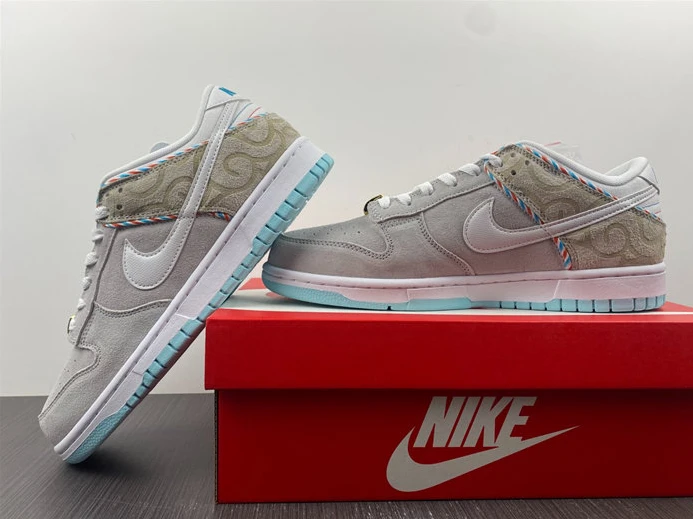 5319 Nike Dunk Low SE Barber Shop Grey DH7614- GoAnywhere 1963