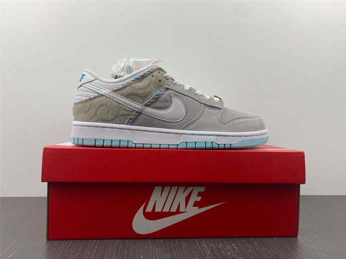 5319 Nike Dunk Low SE Barber Shop Grey DH7614- GoAnywhere 1963