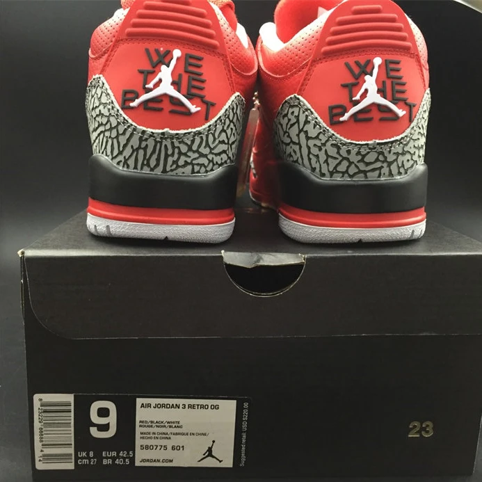 5461 Jordan3 Raging Bull Red 580775- StreetReady 776