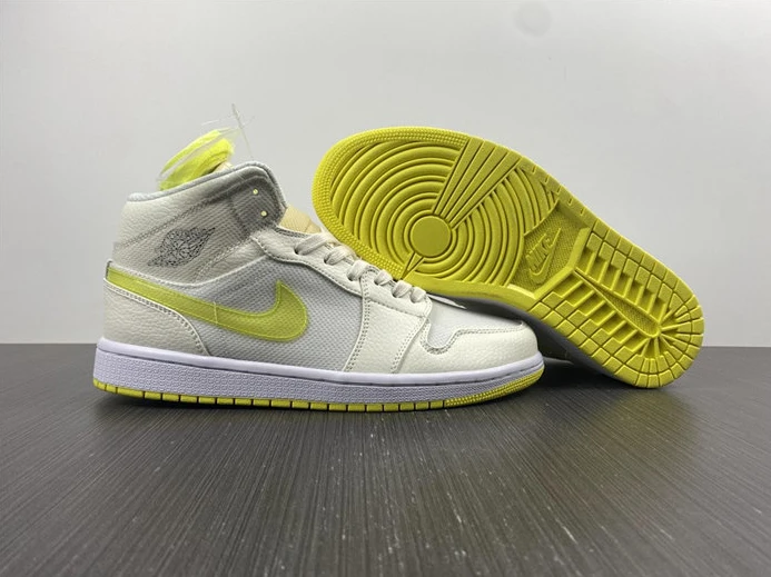 5577 Jordan1 Mid SE Voltage Yellow DB2822- Comfortable 458