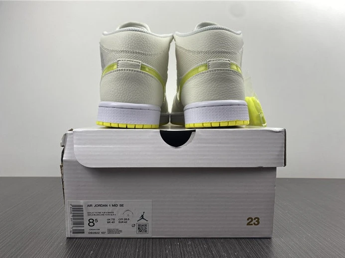 5577 Jordan1 Mid SE Voltage Yellow DB2822- Comfortable 458