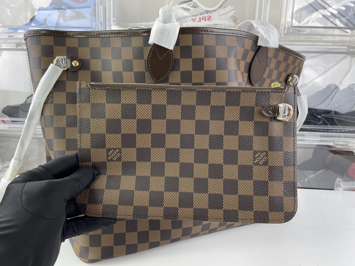 5716 LV Neverfull Dark Brown red inner bag, (39 x 32 x 19cm) UrbanStyle 143