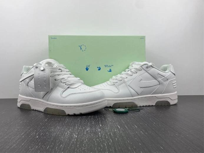 5734 OFF-WHITE Out Of Office "OOO" Low White White OWIA259C99LEA Trendy 1419