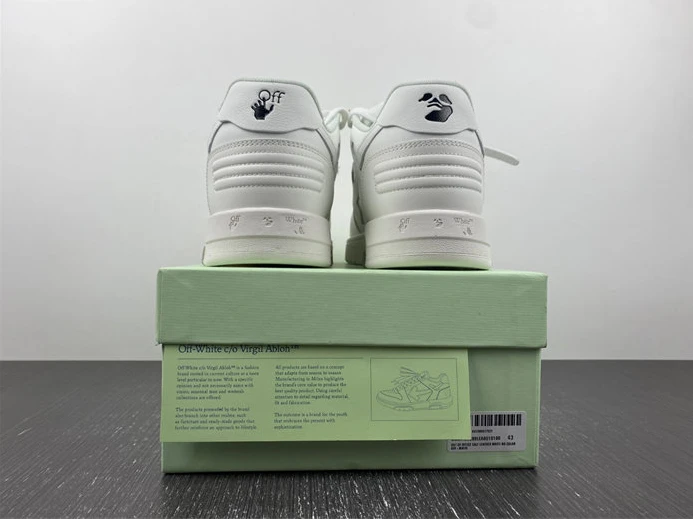 5734 OFF-WHITE Out Of Office "OOO" Low White White OWIA259C99LEA Trendy 1419