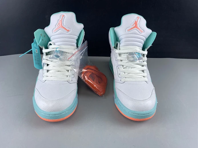 5745 Jordan5 Light Aqua (GS) 440892- Fashionable 972