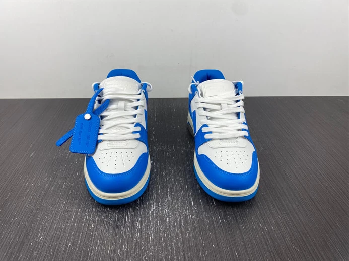 5819 OFF-WHITE Out Of Office OOO Low Tops Blue White OWIA259F21LEA GoodFit 1422