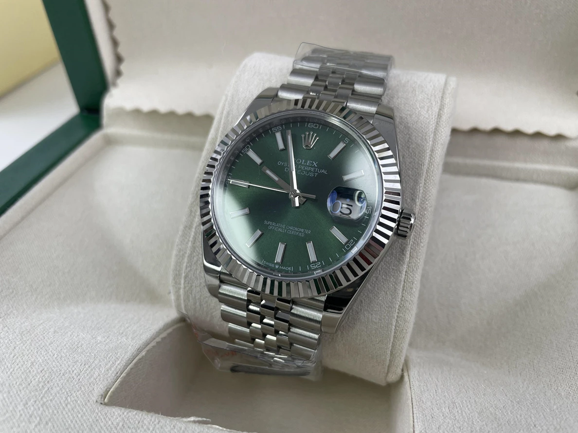 5835 Rolex DateJust Green Dial Plate (41mm) Affordable 332
