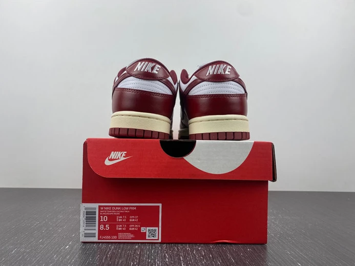 6094 Nike Dunk Low PRM Vintage Team Red FJ4555- StreetReady 1753