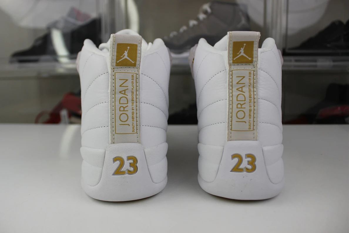 6152 GOAT Air Jordan 12 “Phantom” Gold Comfortable 1098