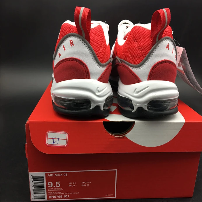 6163 Nike Air Max 98 Gym Red AH6799- StreetReady 2669