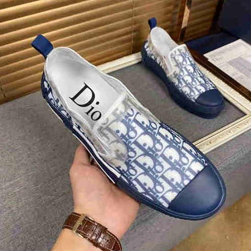6173 DR B23 LOW TOP OBLIQUE SNEAKER BLUE DailyWear 1586