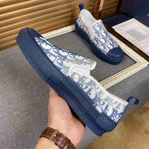 6173 DR B23 LOW TOP OBLIQUE SNEAKER BLUE DailyWear 1586