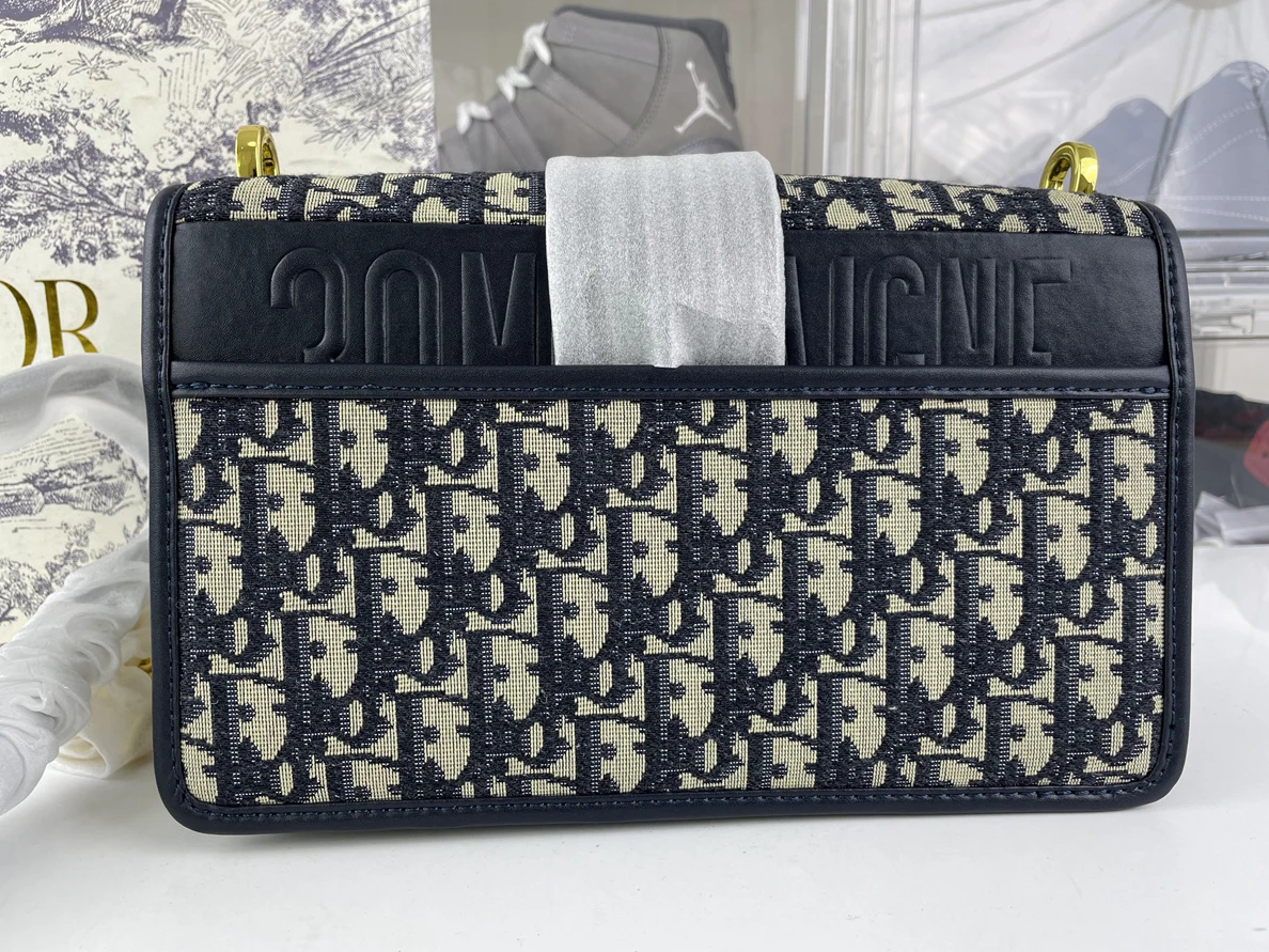 6182 DIOR 30 Montaigne Blue Grey ladies bag (25 x 7 x 15 cm) UrbanStyle 216